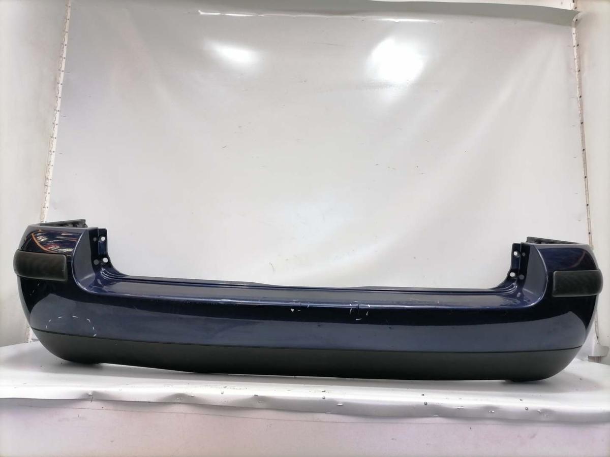 VW Passat 3BG original Sto&szlig;stange Stossf&auml;nger hinten LB5N Indigoblau Kombi Bj.2002